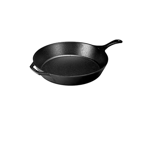 Image of Lodge 13.25 Pre Seasoned Inch Cast Iron Skillet. Large Classic Cast Iron Skillet for Family Size Meals