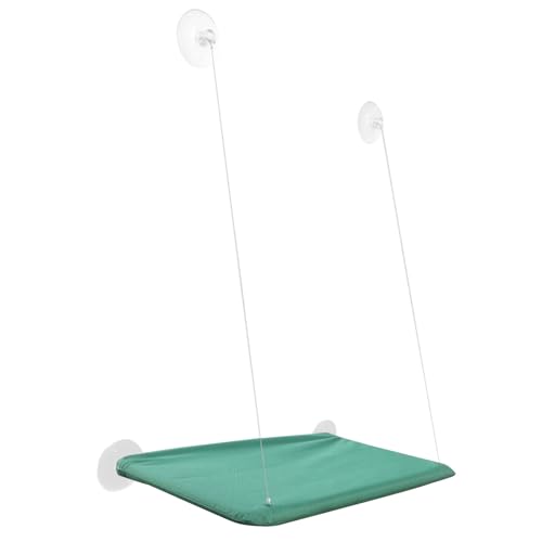 Percha cómoda de interior para evitar estrés con hamaca para gatos de ventana 2