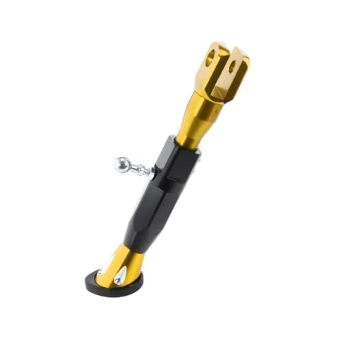 Béquille de moto réglable de 22 à 25 cm en aluminium pour un appui stable