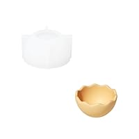 BOOWAN NICOLE Jesmonite SH1055-2 Coquetier En Silicone Pour