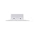 BUILDMART - 8x4 White Modern AC Vent Cover - Decorative Air Vent - Standard Linear Slot Diffuser - Register Grille for Ceiling, Walls & Floors - Texas Buildmart