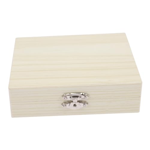 TOYZFRIENDY Mikroskop objektträger Box aus Naturholz mit Fächern Stabile Aufbewahrung für Dauerpräparate Tragbar und Bruchsicher Nummerierte Schlitze für Einfache Identifikation Langlebig und