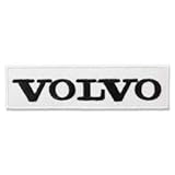  PATCHMANIA Volvo Logo 9,5 cm Aufnäher Bügelbild, Patch Embroidered Patches Iron on
