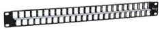 1 - PATCH PANEL, BLANK, 48-PORT, HD, 1 RMS