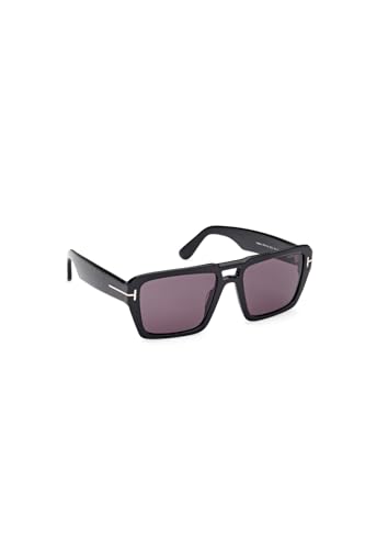 Image of Tom Ford RED FORD FT1153 Black /Smoke Violet 56 /19 /145 men Sunglasses