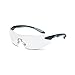 Uvex S4400X Ignite Safety Eyewear, Black and Silver Frame, Clear Uvextra Anti-Fog Lens