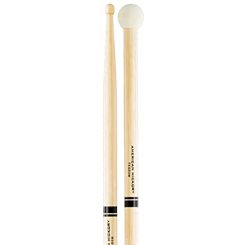 Baguettes multi-percussions ProMark SD5 pour alterner feutrine et olive en bois - 2