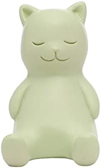 Roogo Cute Cat Mobile Phone Stand Cell Phone Holder Cartoon Cat Phone Rack Green Cat Phone Stand