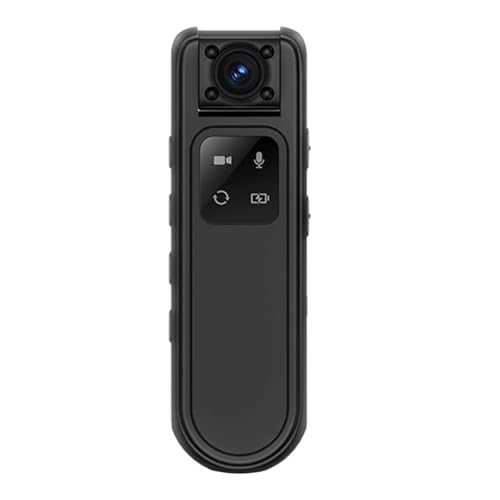 Grabadora de conferencia portátil 2K con clip, ideal para ciclismo y registro deportivo