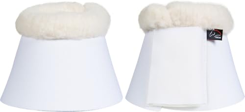 Campana HKM Comfort Softopren protector cascos caballo blanco Full accesorios hípica 1