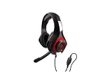Nyko Core Universal Stereo Gaming Headset w/Retractable Microphone, Red LEDs & Soft Ear Cushions - Perfect for PS5, PS4, Xbox, PC & Nintendo Switch Gaming!