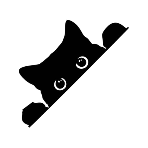 Fyrdyn Roliga Bilklistermärken för Bilar och Fordon | Kikande Katt Klistermärke | Tittande Katt Bilmönster | Till Lastbil Motorcykel SUV Skärm Sedan Fordon