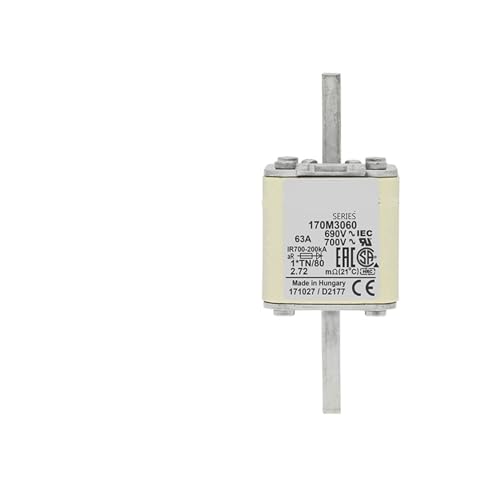 Fusible rapide 170M3061 pour onduleur de puissance et sectionneur industriel haute tension
