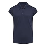 Adidas Girl's Performance Polo Shirt, Collegiate Navy, Large