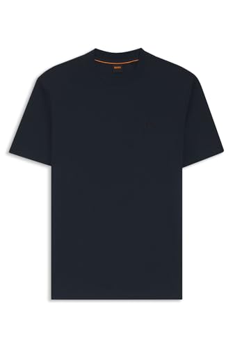 T-shirt homme BOSS Te_Interlock 10262456 01 coton interlock col rond manches courtes