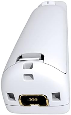 TIANHOO Wii Controller 2 Pack with Silicone Case and Wrist Strap, Wii Remote Controller with Upgraded Functions of Pointer, Speaker and Shock Vibration, Remote Controller for Wii/Wii U - White