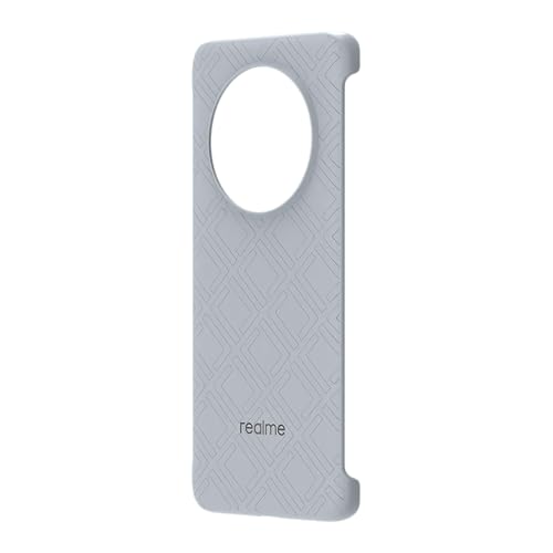 Image of realme 13 Pro Series Glass Edition Back Cover (Grey) | Premium Phone Case 13 Pro & Pro+ 5G | Durable Anti-Scratch Textured Design | Shockproof, Lightweight