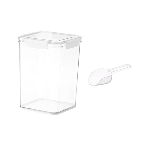 WeiLaiKeQi 米びつ 計量カップ付き 密閉保存容器 フードストッカー 穀物収納 シリアルコンテナ 大容量設計 湿気防止 取り出しやすい 整理整頓 パントリーに適用, M