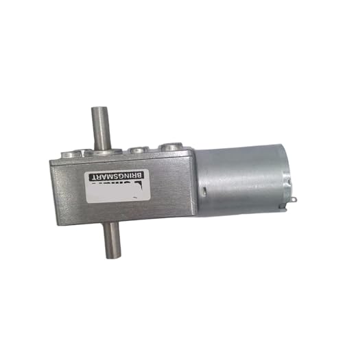 Motoréducteur 12V 24V 6V JGY-370S double arbre inversé vis sans fin 90rpm
