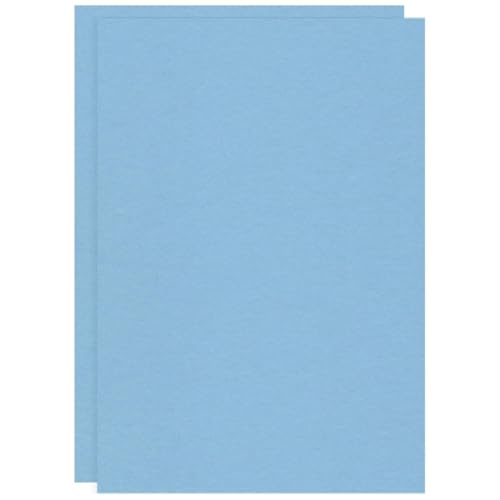 Image of CVANU Premium A4 Color Paper Sheets Bergamo Blue 120 GSM Color Art Papers for Kids DIY Arts and Crafts| Scrapbooking| Card Making (Pack of 75)