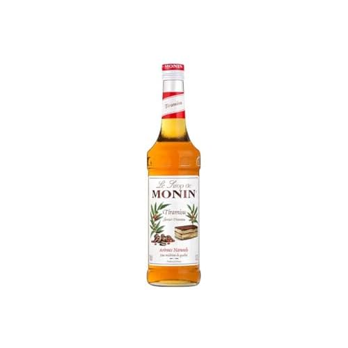 MONIN Premium Tiramisu Sirup 700ml für Kaffee, Backen und Cocktails Veganfreundlich, Allergenfrei, 100% natürliche Aromen und Farbstoffe