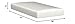 NapQueen 8 Inch Twin Size Mattress, Bamboo Charcoal Memory Foam Mattress, Bed in a Box