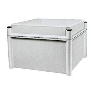 Boîtier plastique opaque PLS 27x27x18 cm coffret de chantier étanche