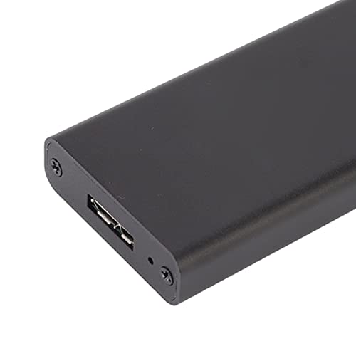 Carcasa MSATA a USB 3.0 de aluminio para SSD miniatura 3