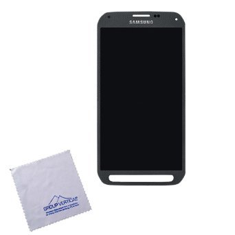 Group Vertical Replacement AMOLED Touch Digitizer Screen Assembly Compatible with Samsung Galaxy S6 Active (Gray) (SM-G890A) (GV+ Performance)