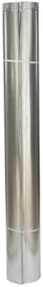 Imperial Gv0412 Galvanized Furnace Round Pipe, 28 Gauge, 8