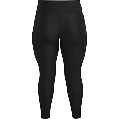 Image of Under Armour Womens HeatGear Armour High Waisted Pocketed No-Slip Leggings