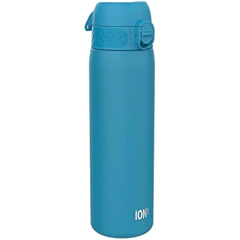 Ion8 Botella Agua Delgada, Termica, Azul, 500ml Cover