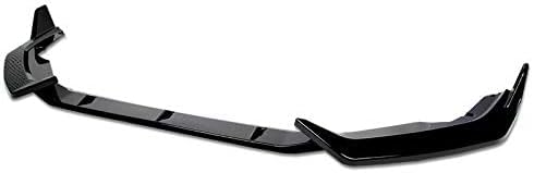 3PCS Front Bumper Lip Kit fit for Compatible with 2020-2023 Nissan Sentra Sedan/4DR, Sports-Style Splitter Trim Protection Spoiler, Air-Dam-Chin-Diffuser (Painted Black)