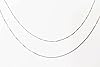 CRAFT WIRE 18 Inches 925 Sterling Silver 1.2mm Box Chain Necklace Made in ITALY #4