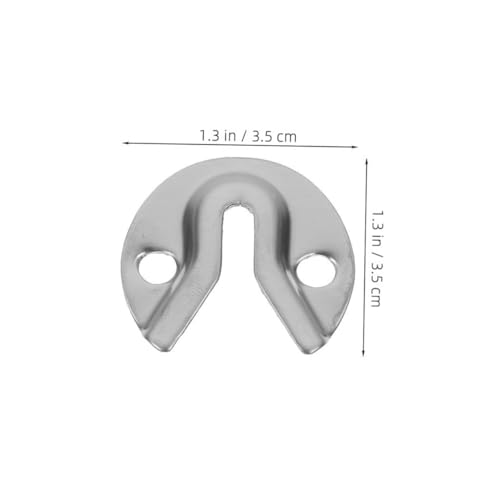 Image of 20pcs Heavy Duty Metal Hangers for Drywall Picture Frame Hangers Keyholes Sturdy Iron Picture Hanging Brackets