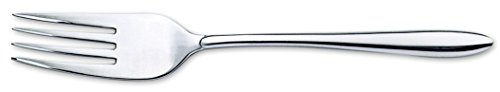 Arcos Serie Berlin - Tenedor de postre - Monoblock de una pieza en Acero Inoxidable 18/10 y 150 mm - Color Plata