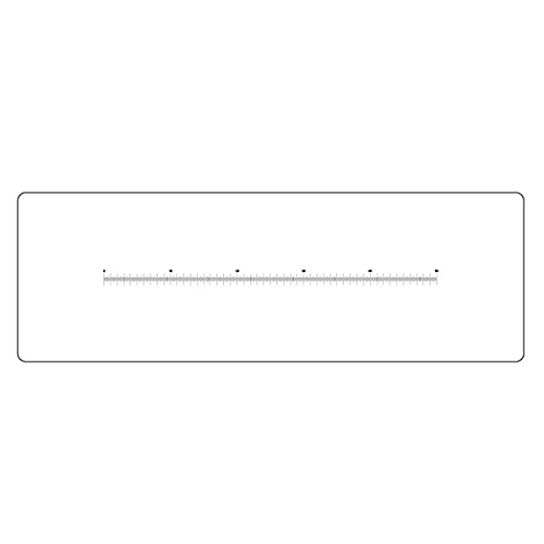 Microscope Microscope Objective Lens Micrometer DIV 0.1mm Highly Transparent Calibration Measuring Card