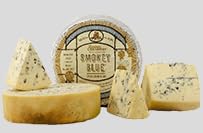 Smoked Blue Cheese - About 5 lb Whole Wheel