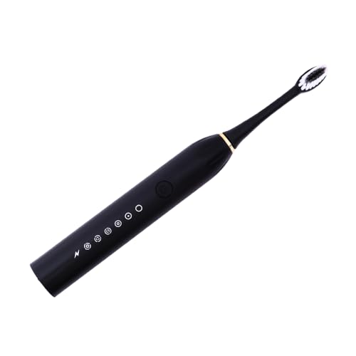 Image of Rechargeable Sonic Electric Toothbrush for Men and Women with 6 Cleaning Modes 4 Replaceable Brush Heads Up to 40000 Strokes Per Minute IPX7 Waterproof Fast USB Charging Up to 45 Days Battery Backup