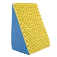 Rampa travesseiro almofada anti varizes travesseiro triangular luckspuma