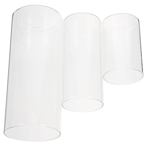 3pcs Glass Vase Flower Arranging Container Bookshelf Decor Flower Arrangement Container Wedding Floral Container Wedding Celebration Vase Green Plants Container Clear Flower Vase