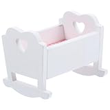 Mini-berceau pour poupées - ce petit lit est très résistant et apporte une touche d'originalité à la maisonnette et à la chambre de poupée