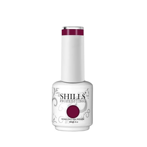 Image of SHILLS PROFESSIONAL Uv /Led Soak Off Gel Glossy Finish Polish Color Shade 94,15 Ml