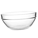 UKCOCO 2 piezas Cuencos de Vidrio Transparentes para de Cuencos Multiusos para Relleno de Empanadillas y Preparación de Alimentos Resistentes y Duraderos para Cocina y Profesional