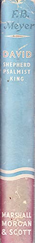 David - Shepherd, Psalmist, King B0000CINS1 Book Cover
