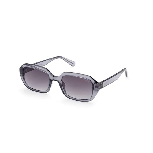 Guess Sunglasses for Mens and Womens Fashion Style Geometric Shape GU8244 (Clear Grey, Gradient Smoke)