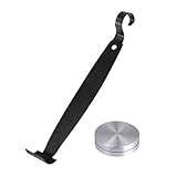 Moliuoly 2-teiliges Töpferwerkzeug-Set mit Doppelspitze, rotierendes Schneidewerkzeug aus rostfreiem Stahl, ergonomischer Griff für Komfortables Arbeiten, ideal für Töpferkunst und Keramikgestaltung