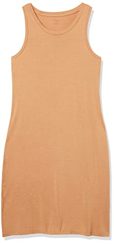 Image of Amazon Essentials Women's Lightweight Jersey Slim-Fit Tank Mini Dress