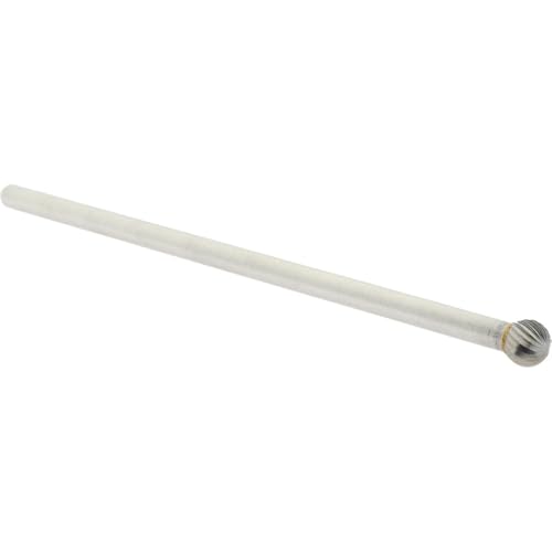 Fresa abrasiva Hertel bola 3/8 pulg corte simple miniatura 1