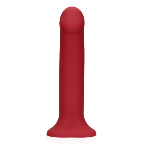 Loveline - Gode vibrant non phallique - Large - Framboise